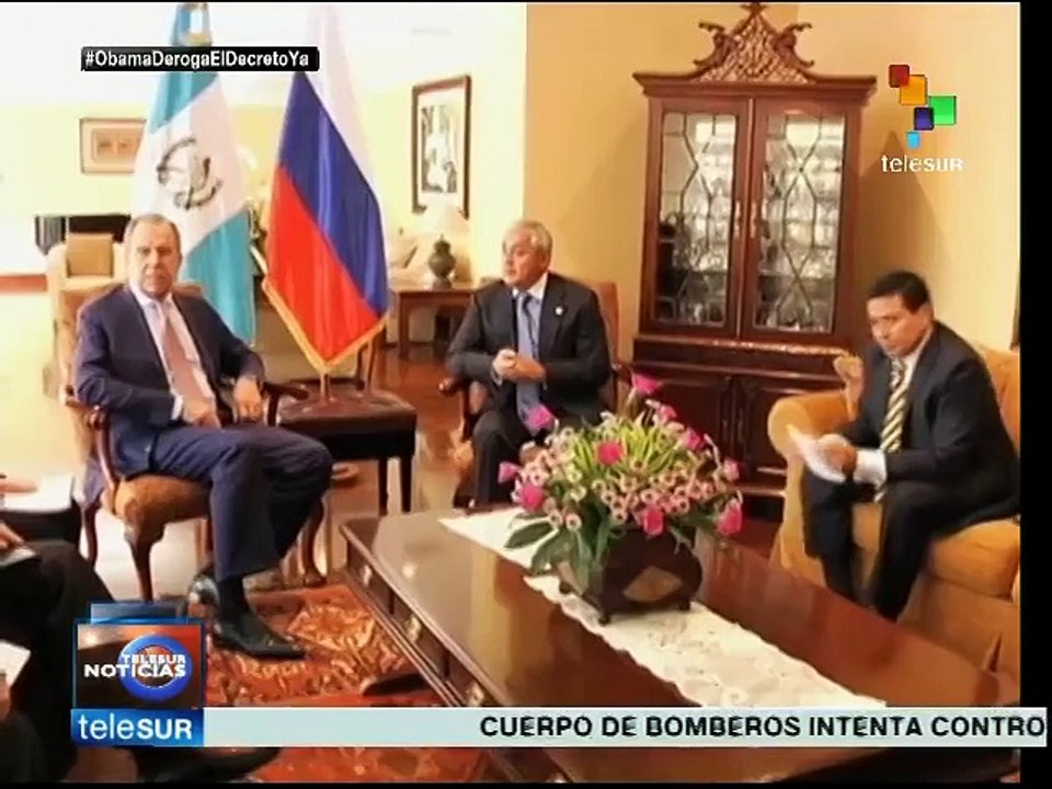 Rusia y Guatemala abordan temas de seguridad y comercio