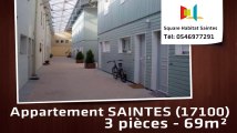A louer - Appartement - SAINTES (17100) - 3 pièces - 69m²