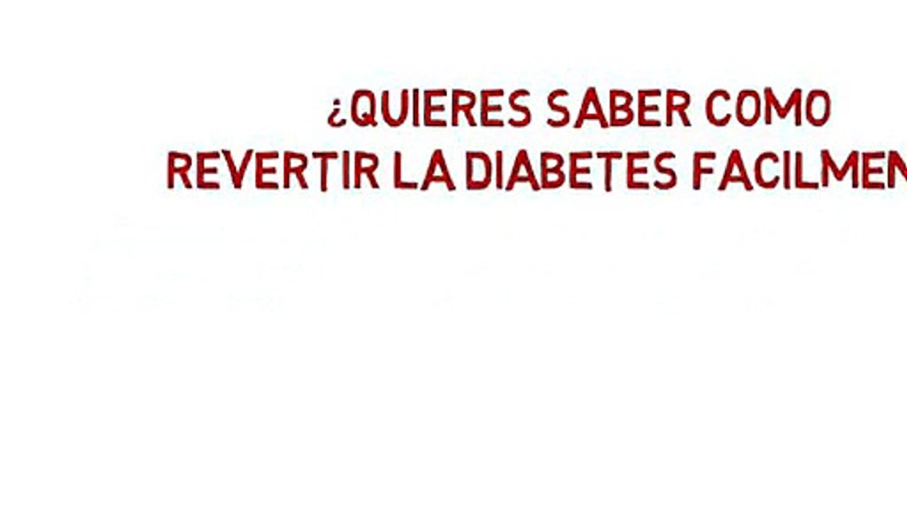 como revertir la diabetes-la cura de la diabetes