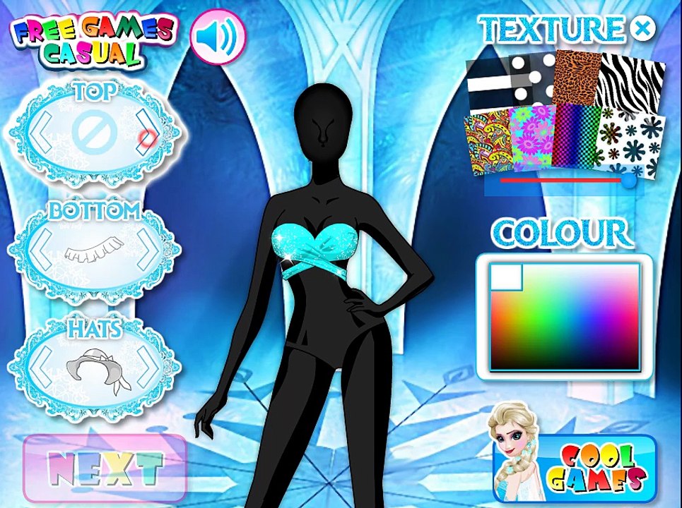Frozen Elsa Swimwear Design