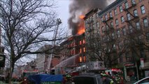 Se incendia edificio en Nueva York
