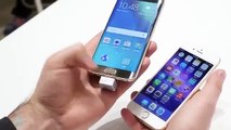 Samsung Galaxy S6 edge vs Apple iPhone 6 Plus: first look  | Techno BOY
