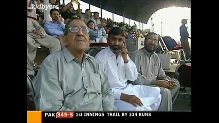 PAKISTAN VS INDIA - 2004 1ST TEST MATCH HIGHLIGHTS - PART 3
