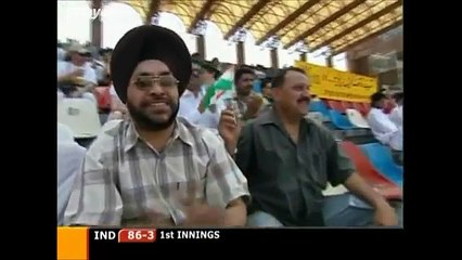 PAKISTAN VS INDIA - 2004 2ND TEST MATCH HIGHLIGHTS - PART 1