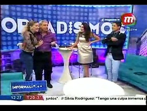 Laurita Fernández hablando del éxito de Casa Fantasma en Informadísimos - 26 de Marzo