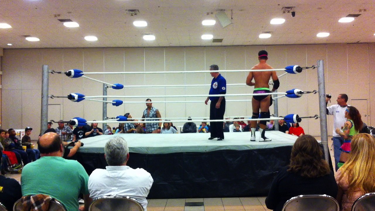 "Absolute" Ricky Starks vs. Ryan Oshun - NWA Bayou Independent Wrestling