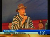 Presidente inauguró paso lateral Latacunga - Salcedo