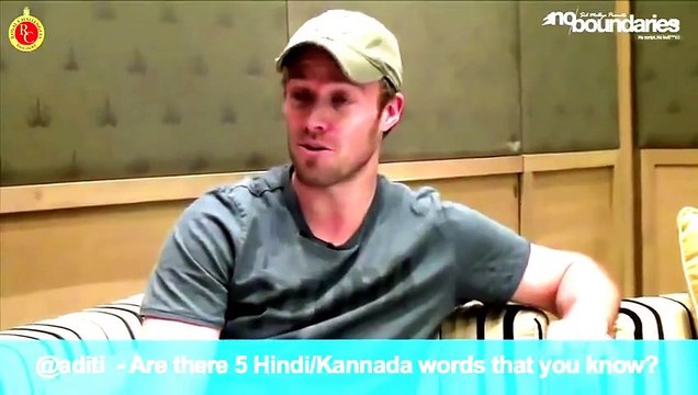 AB De Villiers sings a song - Yeh Dosti Hum Nahin Todenge - Dailymotion
