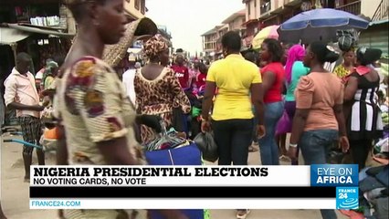 Candidates Goodluck Jonathan and Mohamudu Buhari call for calm