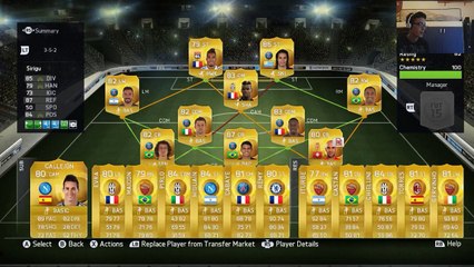 FIFA 15 RTD1 #07 | SquadBuilder Ligue1 300k feat. Cavani/Thiago Silva/Pogba/Sirigu