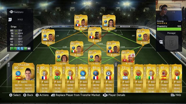 FIFA 15 RTD1 #07 | SquadBuilder Ligue1 300k feat. Cavani/Thiago Silva/Pogba/Sirigu