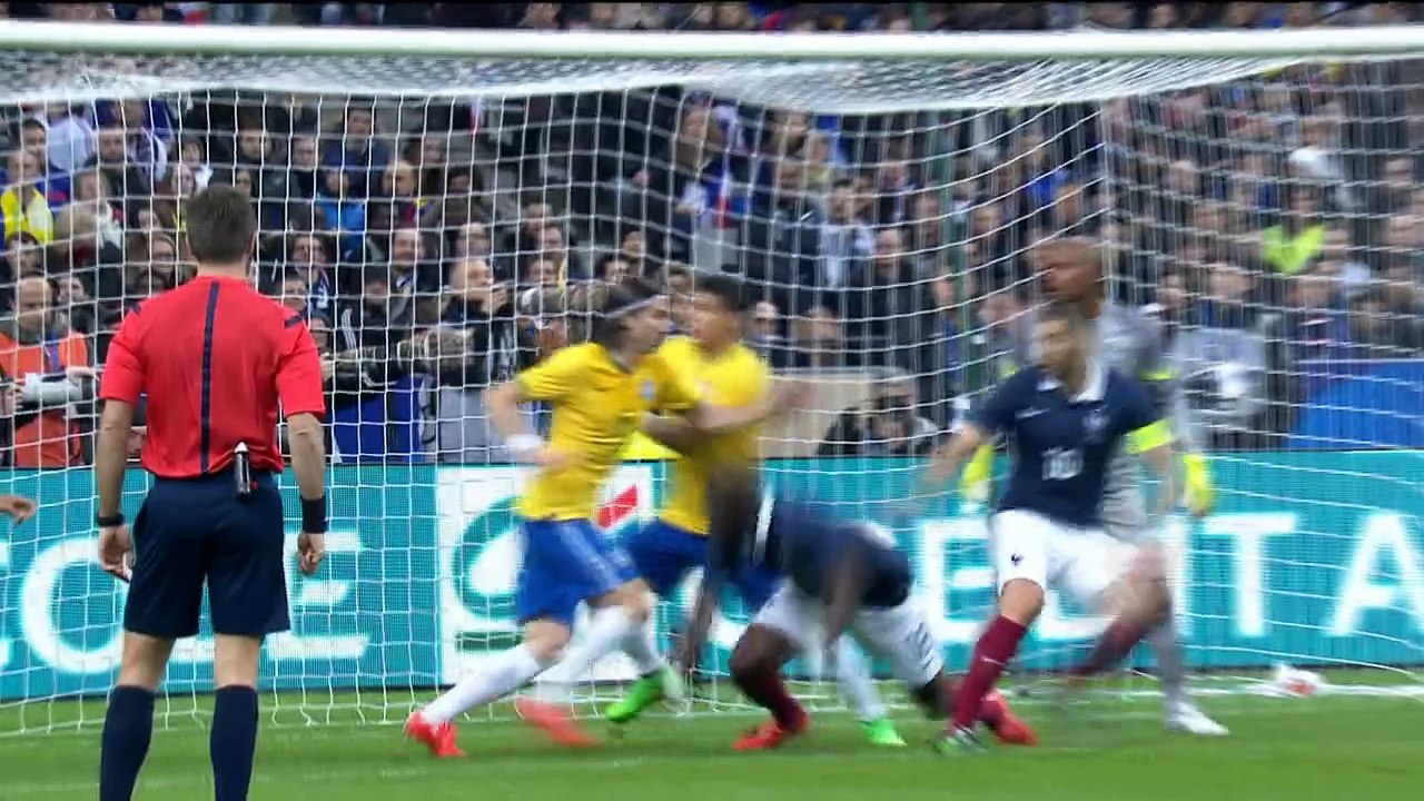 Melhores momentos jogo França 1 x 3 Brasil em amistoso internacional 26-03-2015