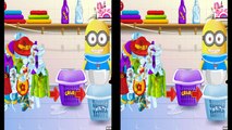 Despicable Me 2: Baby Minion Washing Clothes - Minion Cartoon Games