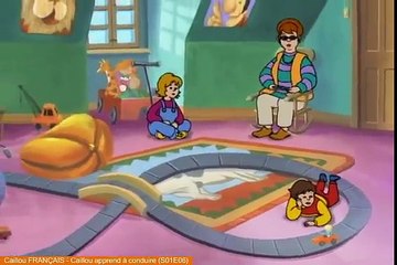 Caillou FRANÇAIS - Caillou apprend à conduire (S01E06)