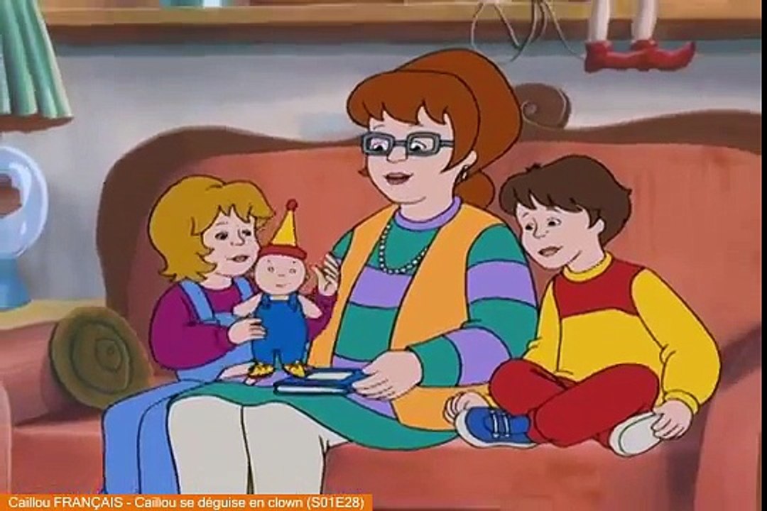 Caillou FRANÇAIS - Caillou se déguise en clown (S01E28)