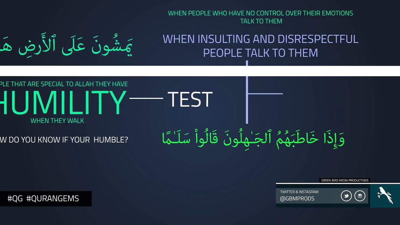 Be Humble _ Quran Gems