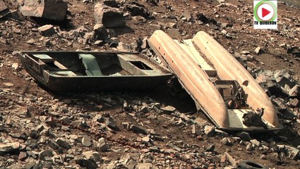 Guerlédan |  Le Lac se vide et livre ses secrets |  Bretagne Télé