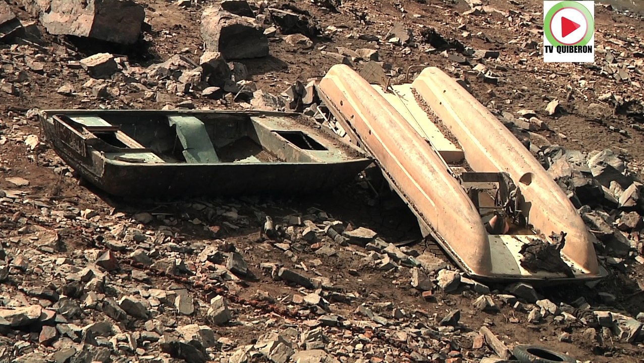 Guerlédan |  Le Lac se vide et livre ses secrets |  Bretagne Télé