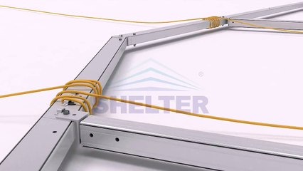 25m Clear Span Tent Installation Instruction M series