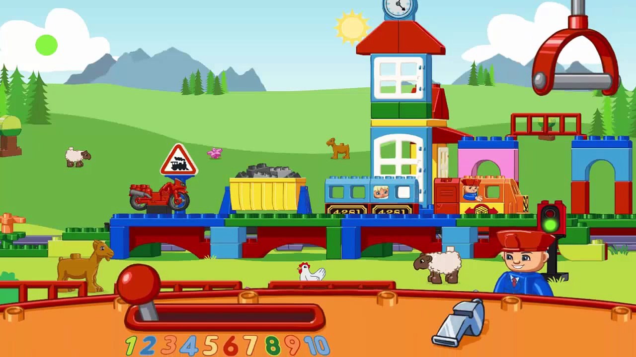 LEGO DUPLO Train - Lego Animation Game For Children