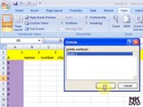 Lesson # 89 The Window Hide & Unhinde (Microsoft Office Excel 2007_ 2010 Tutorial)