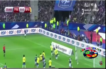 البرازيل 3 _ 1 فرنسا  مباراه وديه دوليه