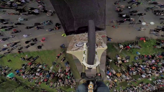 Amazing MTB trick : Double Frontflip at Martin Söderström Invitational 2014