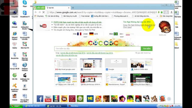 Hướng dẫn cài in máy Photocopy Ricoh các dòng Aficio, MP