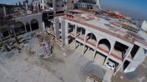 Kaba İnşaatının Yüzde 75'i Tamamlanan Çamlıca Camii'nin Havadan Görüntüleri