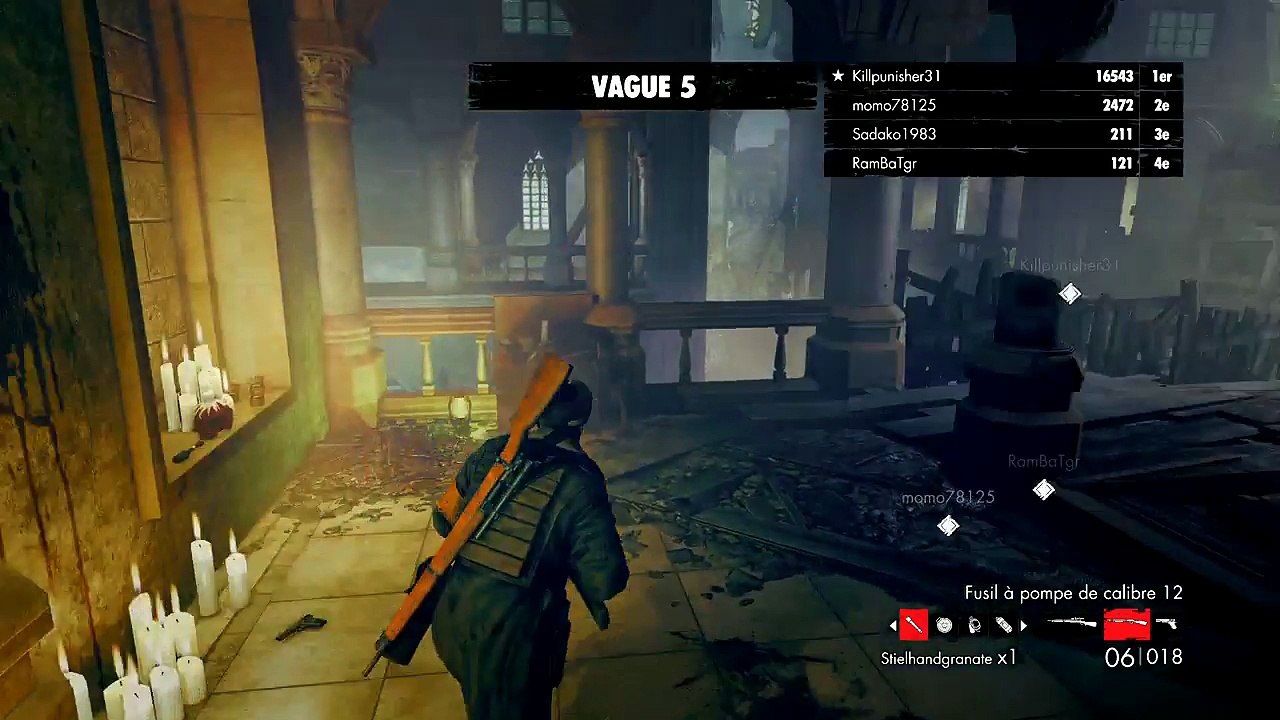 Test vidéo - Zombie Army Trilogy (Des Zombies Nazis par Vagues de 100 !)