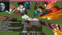 Herobrine Haunts Mike in Minecraft PC! Herobrine Mod w  Spawner Totem & Traps Creepyness!