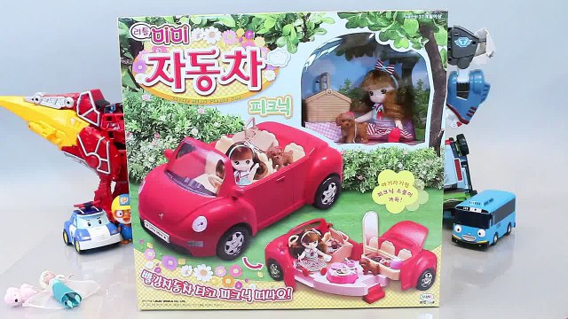 리틀미미 자동차 겨울왕국 인형 타요 폴리 뽀로로 카봇 또봇 장난감 Frozen Elsa Princess Doll cars Toy Игрушки おもちゃ