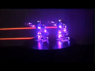 Robot danseurs en boîte de nuit