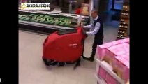 Video, Mega II, scrubber drier for big areassales scrubbers, sweepers, street sweepers trade, vacuum