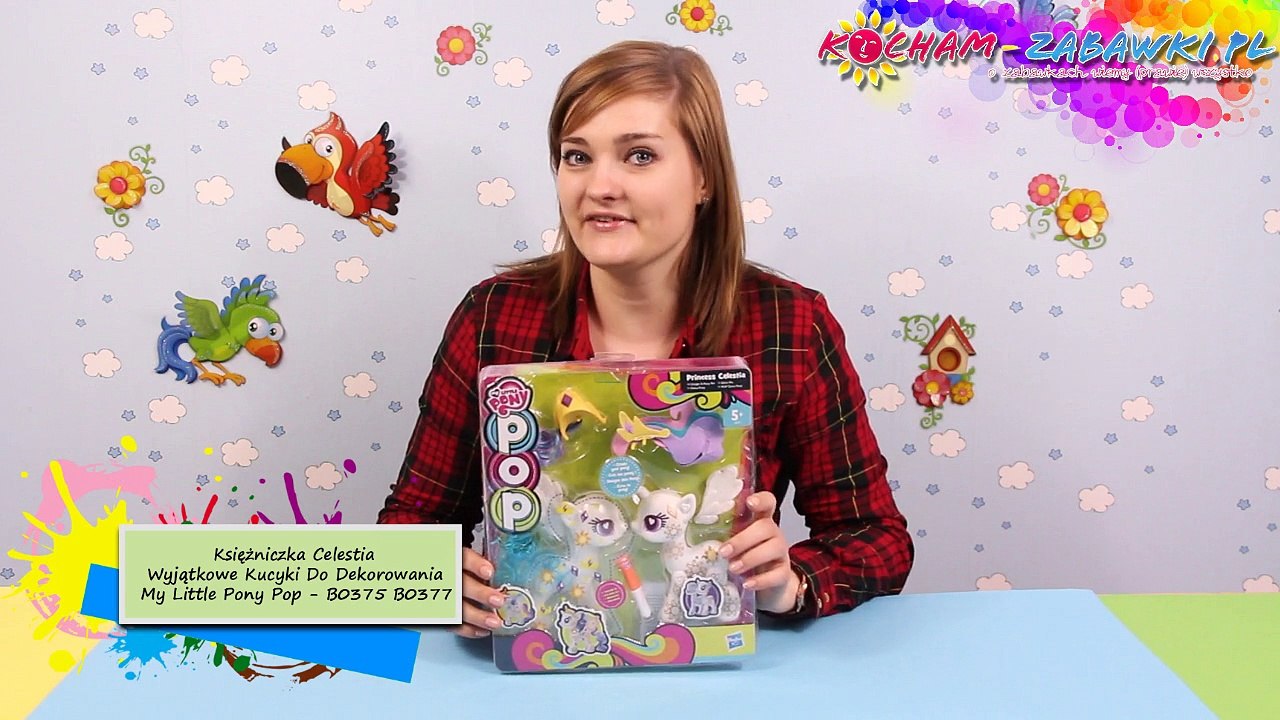 Księżniczka Celestia - Cutie Mark Magic / Wyjątkowe Kucyki - My Little Pony Pop - B0375 B0377 - Recenzja