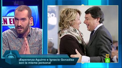 Jorge Ponce- 'Esperanza Aguirre e Ignacio González son la misma persona' - En el aire