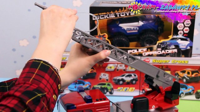Fire Hero / Duża Straż Pożarna - Radio i Sikawka - SOS - Dickie Toys - 203443997 - Recenzja