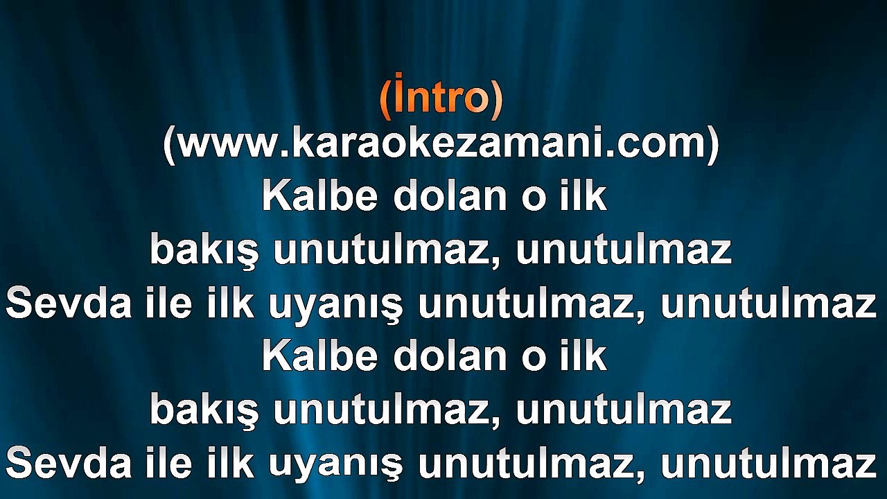Ajda Pekkan - Kalbe Dolan O Ilk Bakış - 2012 TÜRKÇE KARAOKE