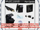 Must Have Accessory Kit For Canon PowerShot SX500 IS SX510 HS SX520 HS SX530HS SX530 HS Digital