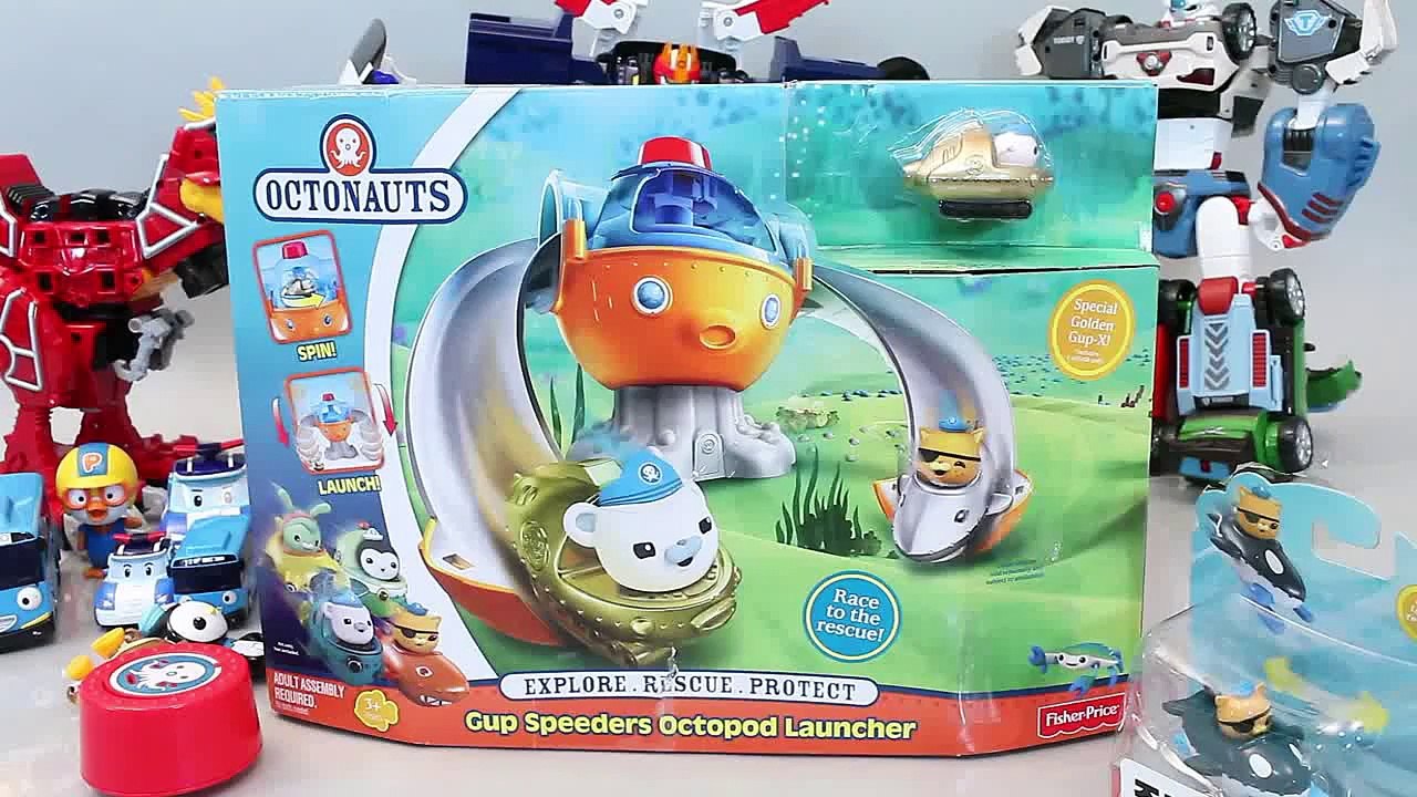 바다탐험대 옥토넛 또봇 카봇 타요 폴리 뽀로로 다이노포스 장난감 Disney Junior Octonauts Octopod Toys Игрушки おもちゃ