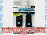 Wireless Remote Shutter Release For Nikon D2H D1X D1H D1 D2X D2XS D3 D300 D200 D100 F5 F6 F100