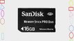 SanDisk 16 GB Memory Stick PRO Duo Flash Memory Card - Bulk Package