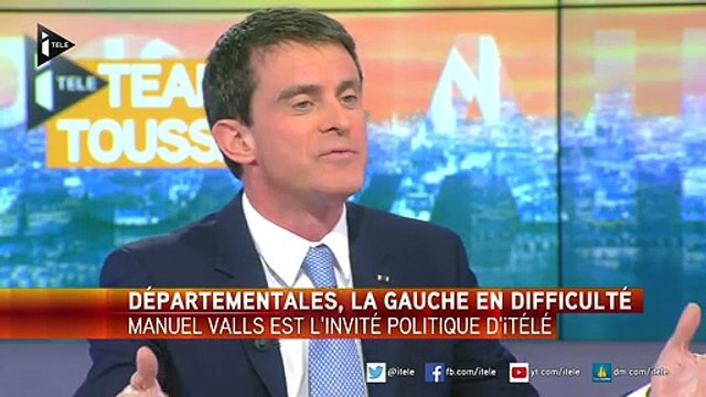 Départementales : Rien n'est joué pour Manuel Valls