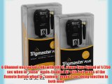 Aputure Trigmaster Plus Kit (2 Transceivers) for Canon EOS Digital Rebel T3 T3i T4i T5i SL1