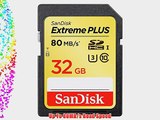 SanDisk Extreme Plus 32GB UHS-1/U3 SDHC Memory Card Up To 80MB/s Frustration-Free- SDSDXS-32GB-AFFP