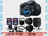 Canon EOS Rebel T3i 18 MP CMOS Digital SLR Camera and DIGIC 4 Imaging with EF-S 18-55mm f/3.5-5.6