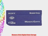 Sony 128 MB Memory Stick Media (MSH-128) (Retail Package)