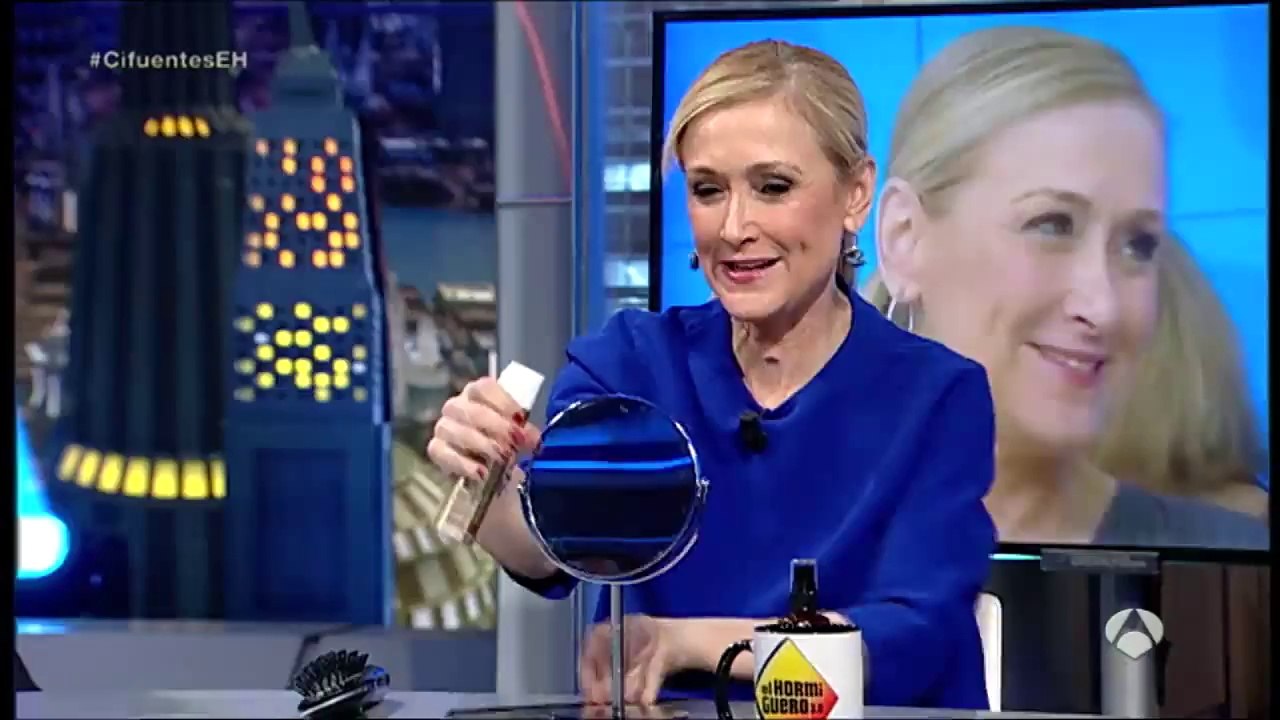 Cristina Cifuentes en El Hormiguero 3.0- 'La tengo más larga que Pablo Iglesias'