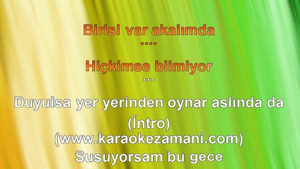 Ali Güven - Tarzım Değil - 2004 TÜRKÇE KARAOKE