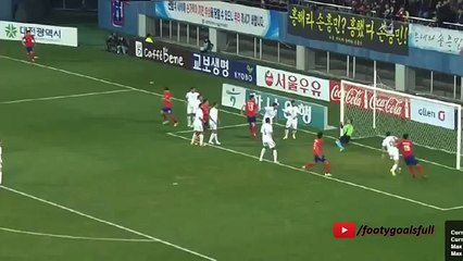 Koo Ja-Cheol Goal South Korea 1 - 0 Uzbekistan 2015